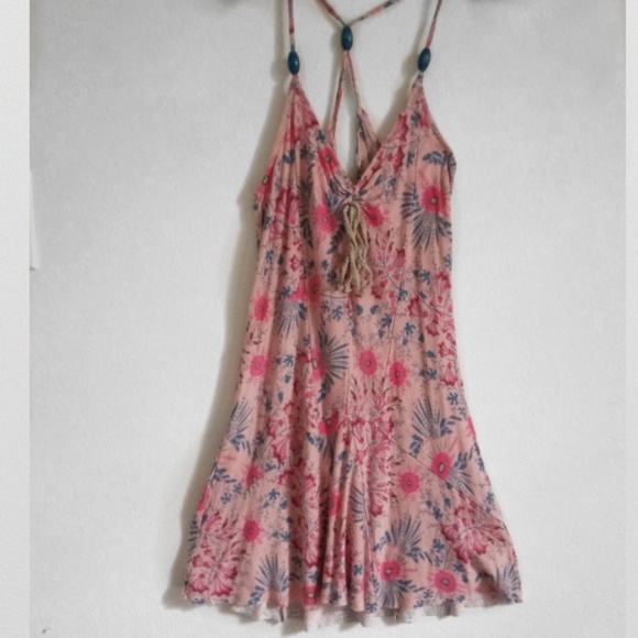 Free People Dresses & Skirts - Free People Fit & Flare Floral Mini Dress XS